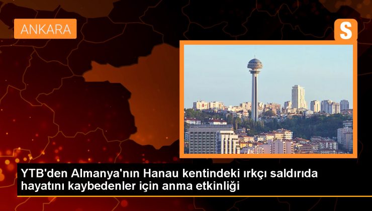 Hanau’da ırkçı saldırıda hayatını kaybedenler için anma etkinliği düzenlendi