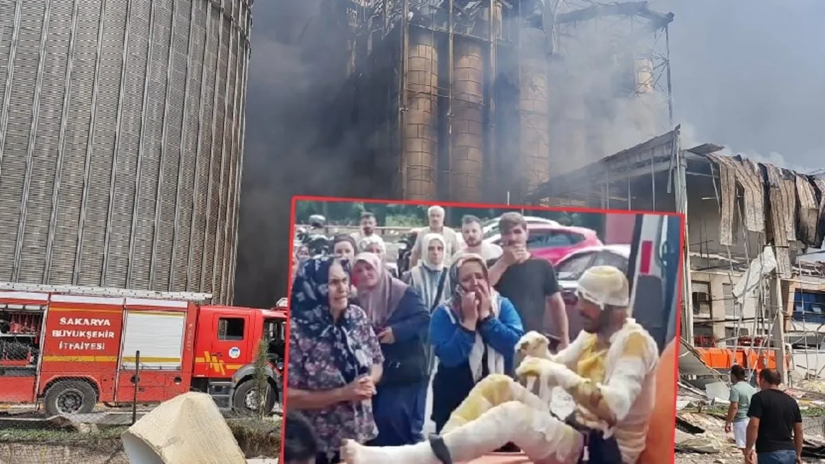 Son dakika: Sakarya’da makarna fabrikasında şiddetli patlama! 1 kişinin cansız bedenine ulaşıldı, 30 yaralı var