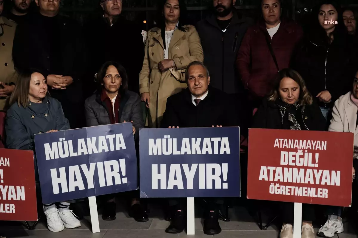 CHP’den Mülakat Skandalı İçin Eylem