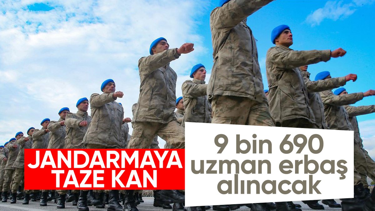 Resmi Gazete’de yayınlandı: 9 bin 690 sözleşmeli uzman erbaş alınacak