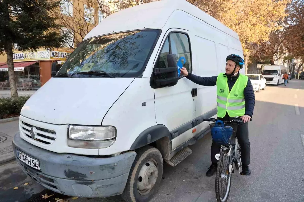 Konya’da Bisiklet Yollarına Park Etmemek İçin Farkındalık Kampanyası